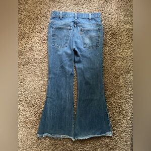 Levi orange tab Flared Denim Jeans